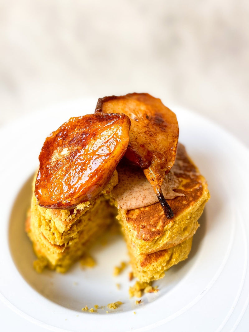 Pancakes anti-inflammatoires sans gluten sans sucre vegan Holy Blends