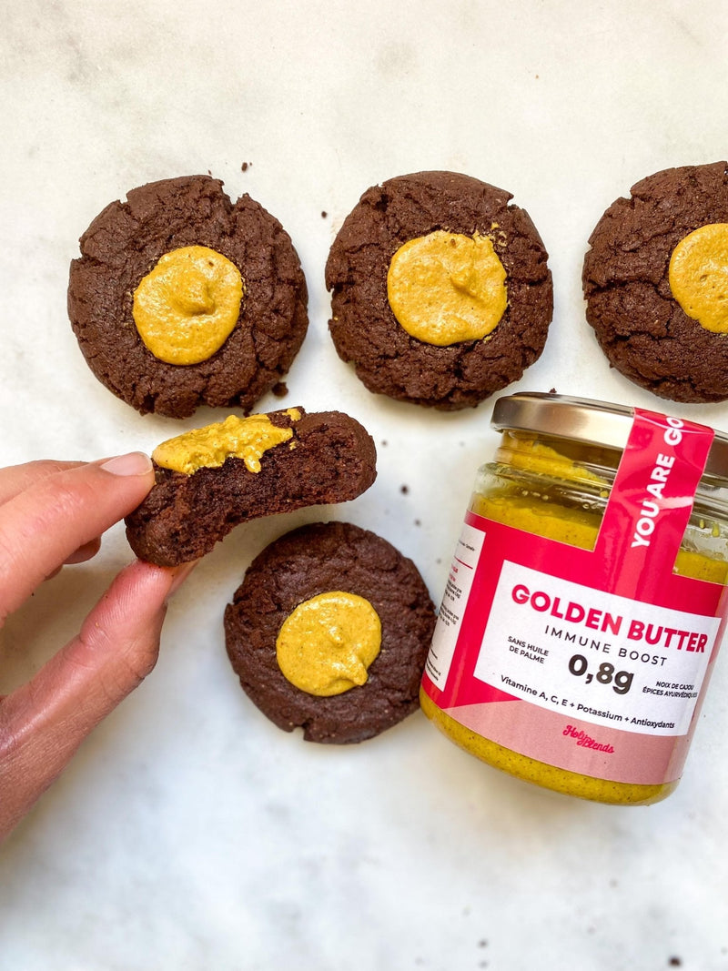 Cookies fondants au chocolat anti-inflammatoires IG bas Holy Blends