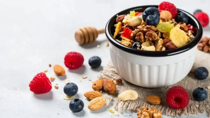 Bol granola petit-déjeuner