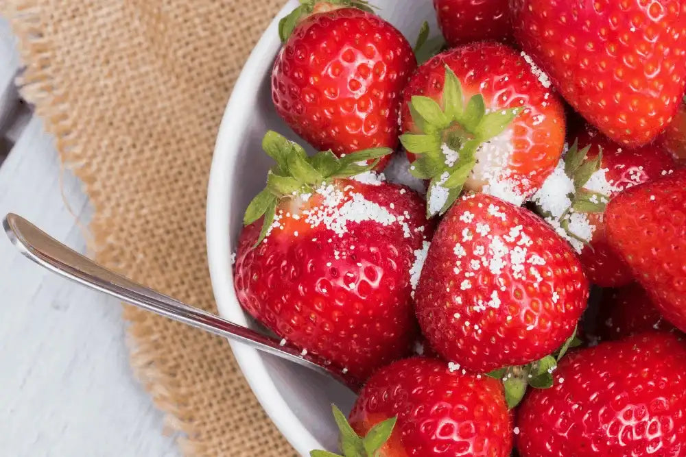 Érythritol pur - édulcorant naturel keto sans sucre utilisé dans les produits Holy Blends