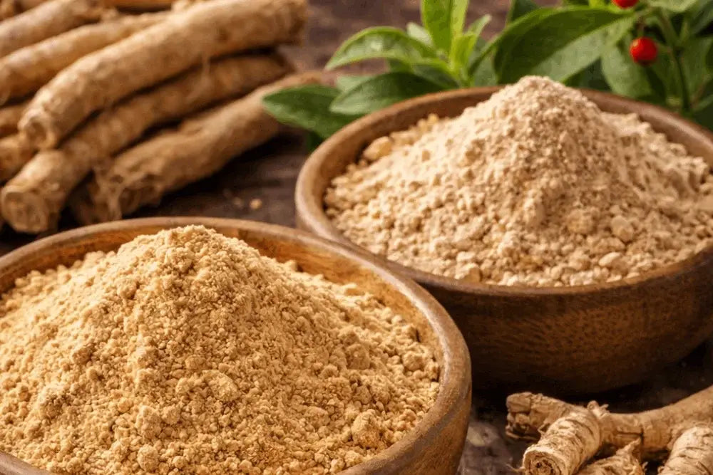 Maca adaptogène naturel en poudre - plante adaptogène ingrédient clean utilisée dans les granolas Holy Blends