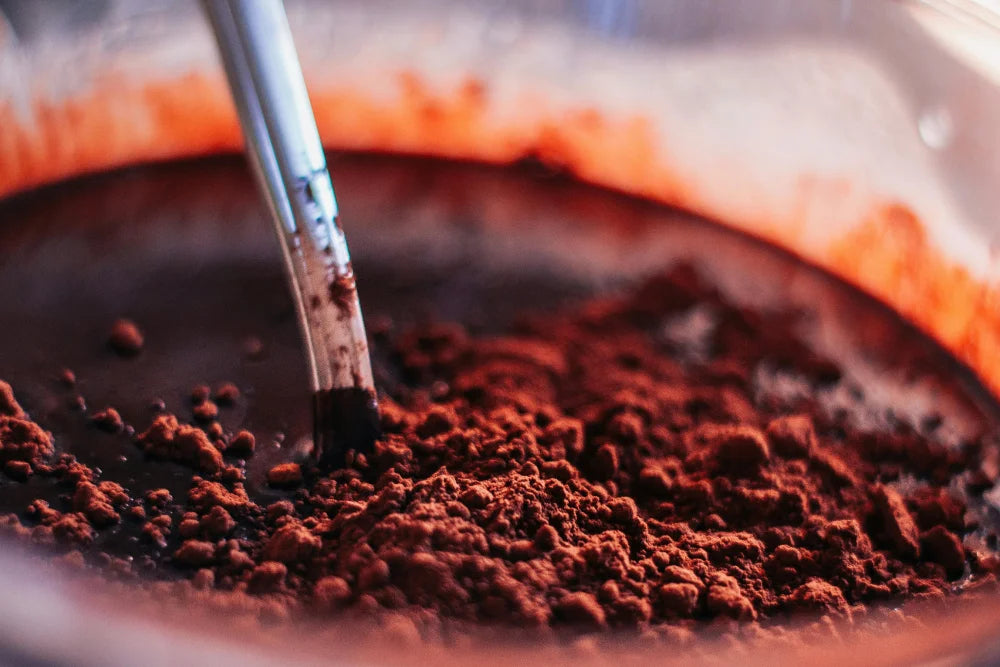 Cacao pur ingrédient clean - poudre de cacao sans sucre utilisée dans les produits Holy Blends