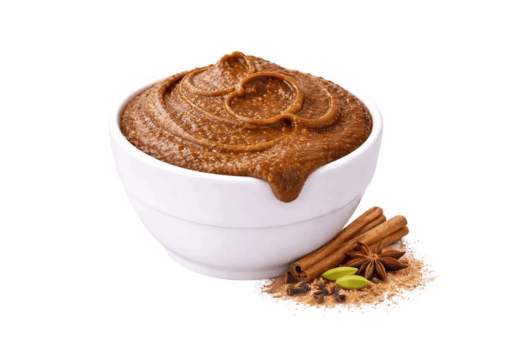 Bol de Magic Chaï Holy Blends - pâte à tartiner keto aux épices chai cannelle et cardamome sans sucre ajouté