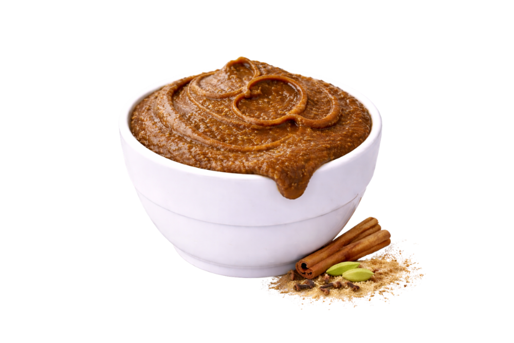 Bol de Magic Chaï Holy Blends - pâte à tartiner keto aux épices chai cannelle et cardamome sans sucre ajouté