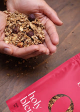 Granola brain tonic Holy Blends énergie durable et digestion légère pour petit-déjeuner équilibré