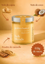 Ingrédients pâte à tartiner golden butter Holy Blends composition naturelle